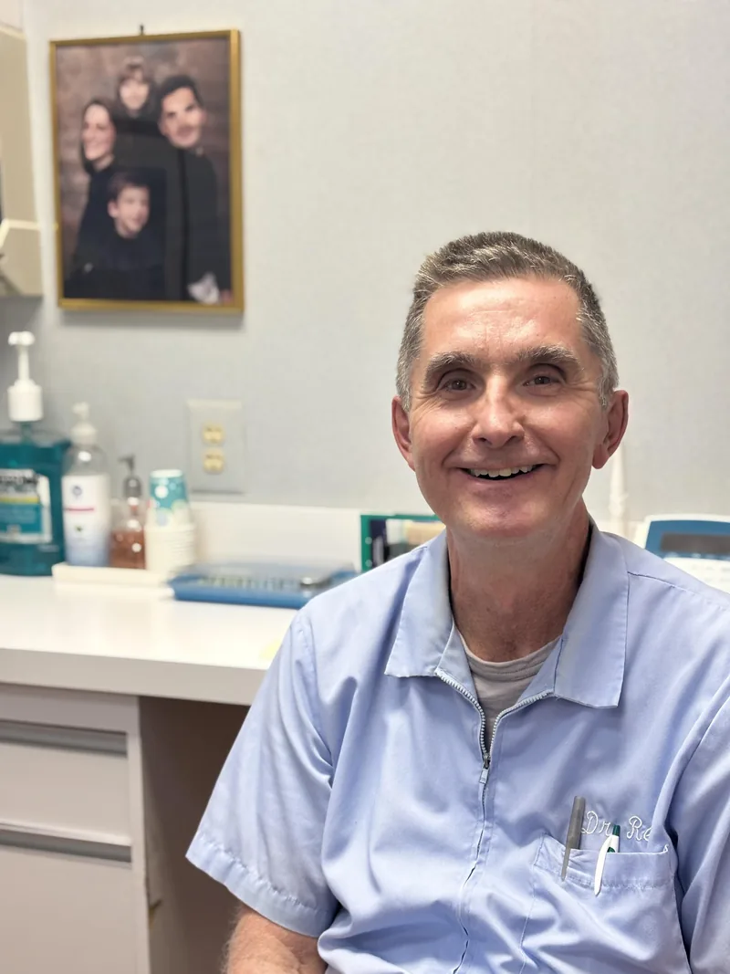 Dr. Richard Reso smiling in the Hopewell Smile office